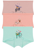 5844 Трусы шорты для девочки многоцвет (BAYKAR)