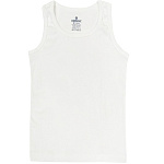 2030-01 Майка для мальчика белая (BAYKAR)