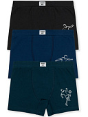 3576 Боксеры для мальчика многоцвет (BAYKAR)