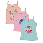 4266 Майка для девочек многоцвет (BAYKAR)