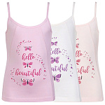 4556 Майка для девочек многоцвет (BAYKAR)