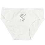 5174-01 Трусы для девочек белые (BAYKAR)