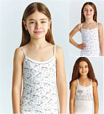 4718 майка  для девочек многоцвет (BAYKAR)