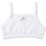 4490-01 Топ для девочки белый (BAYKAR)