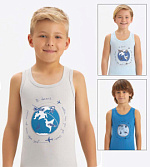 2658 майка для мальчика многоцвет (BAYKAR)