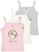 4580 Майка для девочки многоцвет (BAYKAR)