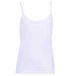 4230-01 Майка для девочек белая (BAYKAR)