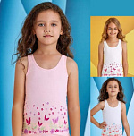 4684-99 Майка для девочек многоцвет (BAYKAR)