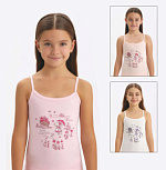 4956 Майка для девочек многоцвет (BAYKAR)