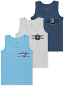 2546 Майка для мальчика многоцвет (BAYKAR)