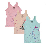 4256 Майка для девочек многоцвет (BAYKAR)