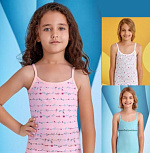 4518 Майка девочка многоцвет (BAYKAR)