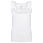 4232-01 Майка для девочки белая (BAYKAR)