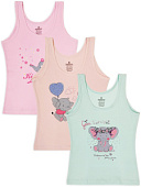 4562 Майка д/дев многоцвет (BAYKAR)