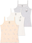 4874 Майка для девочек многоцвет (BAYKAR)