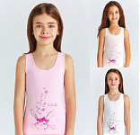 4170 майка для девочек многоцвет (BAYKAR)