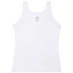 4172-01 Майка для девочек белая (BAYKAR)