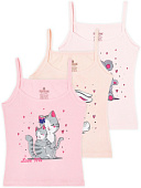 4242 Майка для девочки многоцвет (BAYKAR)