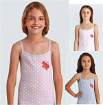 4534 майка для девочек многоцвет (BAYKAR)