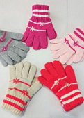 GLORIA Перчатки для девочки однослойные