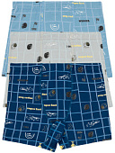 3504 Боксеры для мальчиков многоцвет (BAYKAR)