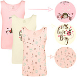 4672 Майка для девочки многоцвет (BAYKAR)